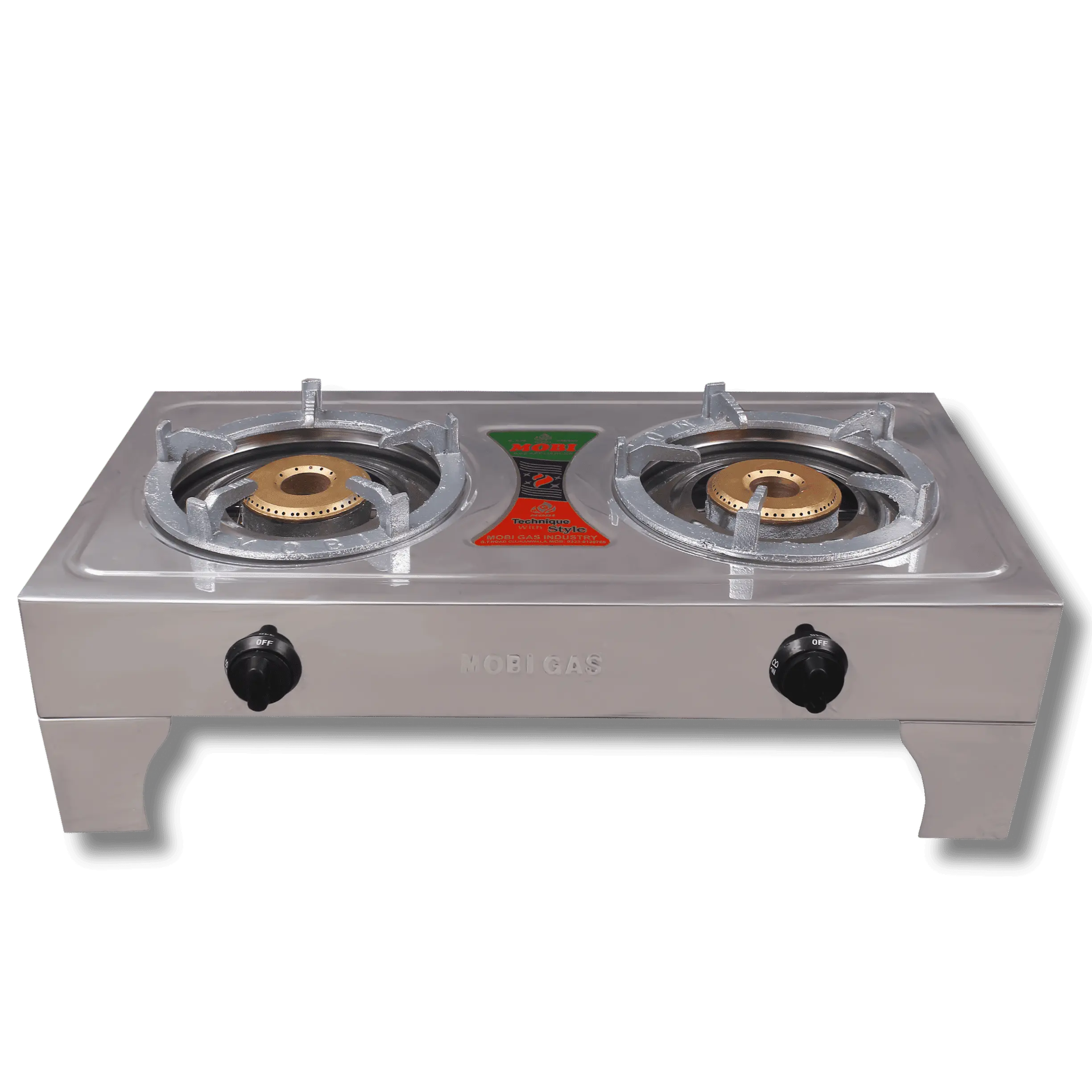 Top-selling Mobi Gas stainless steel auto stove