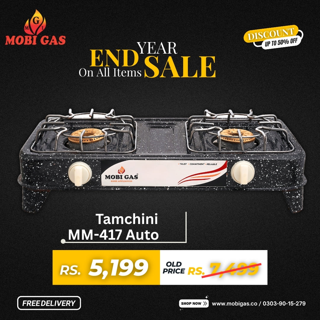 MM-206 Year-End Mega Sale – Gas Stoves Up to 50% Off