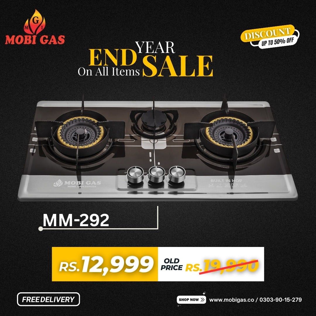 MM-292 Year-End Mega Sale – Gas Stoves Up to 50% Off
