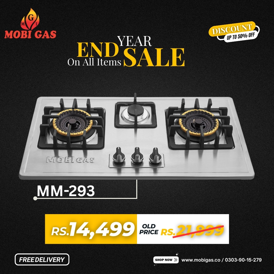 MM-293 Year-End Mega Sale – Gas Stoves Up to 50% Off