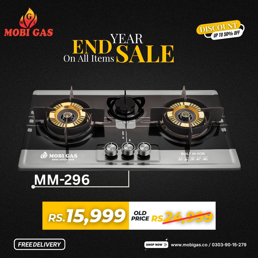 MM-296 Year-End Mega Sale – Gas Stoves Up to 50% Off
