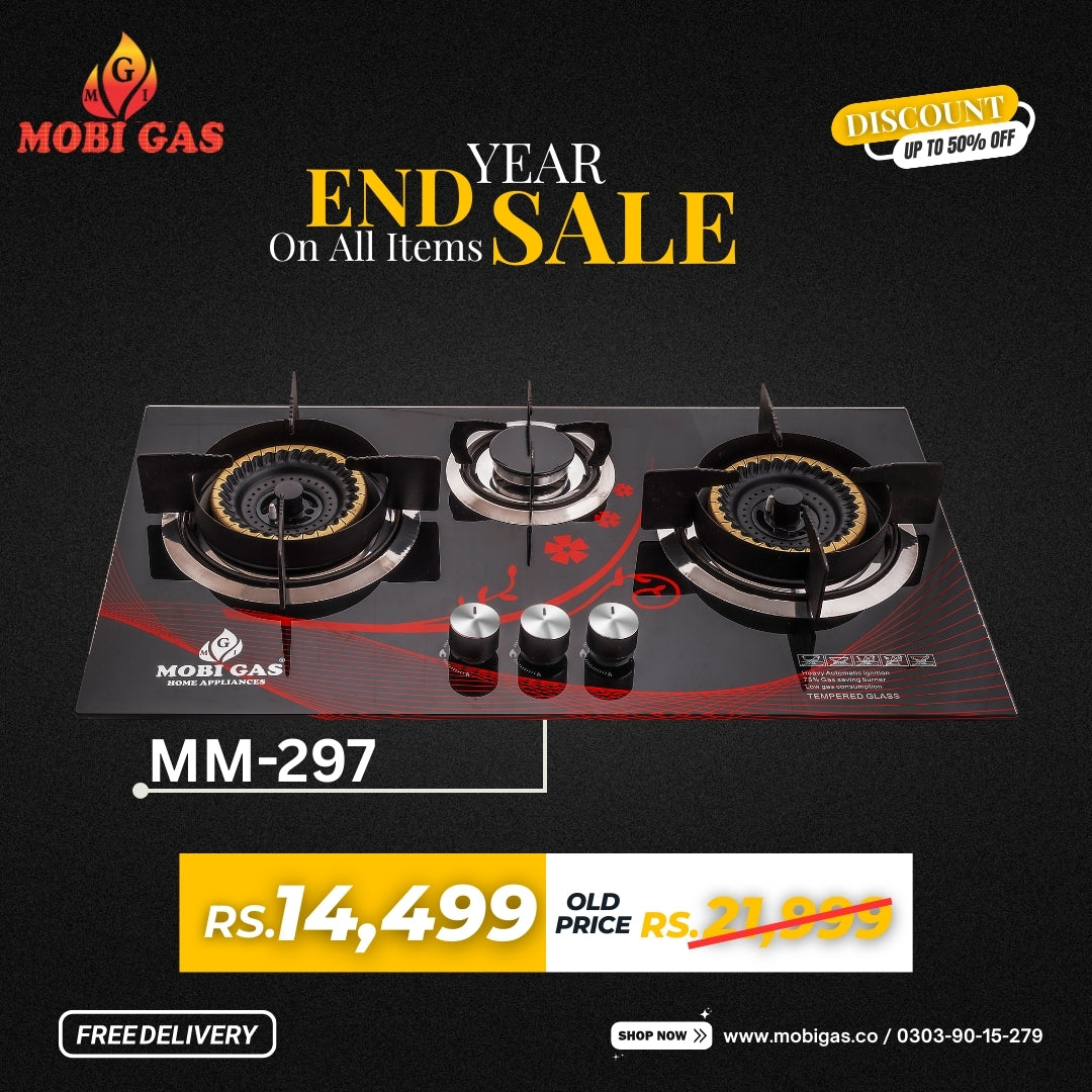 MM-297 Year-End Mega Sale – Gas Stoves Up to 50% Off