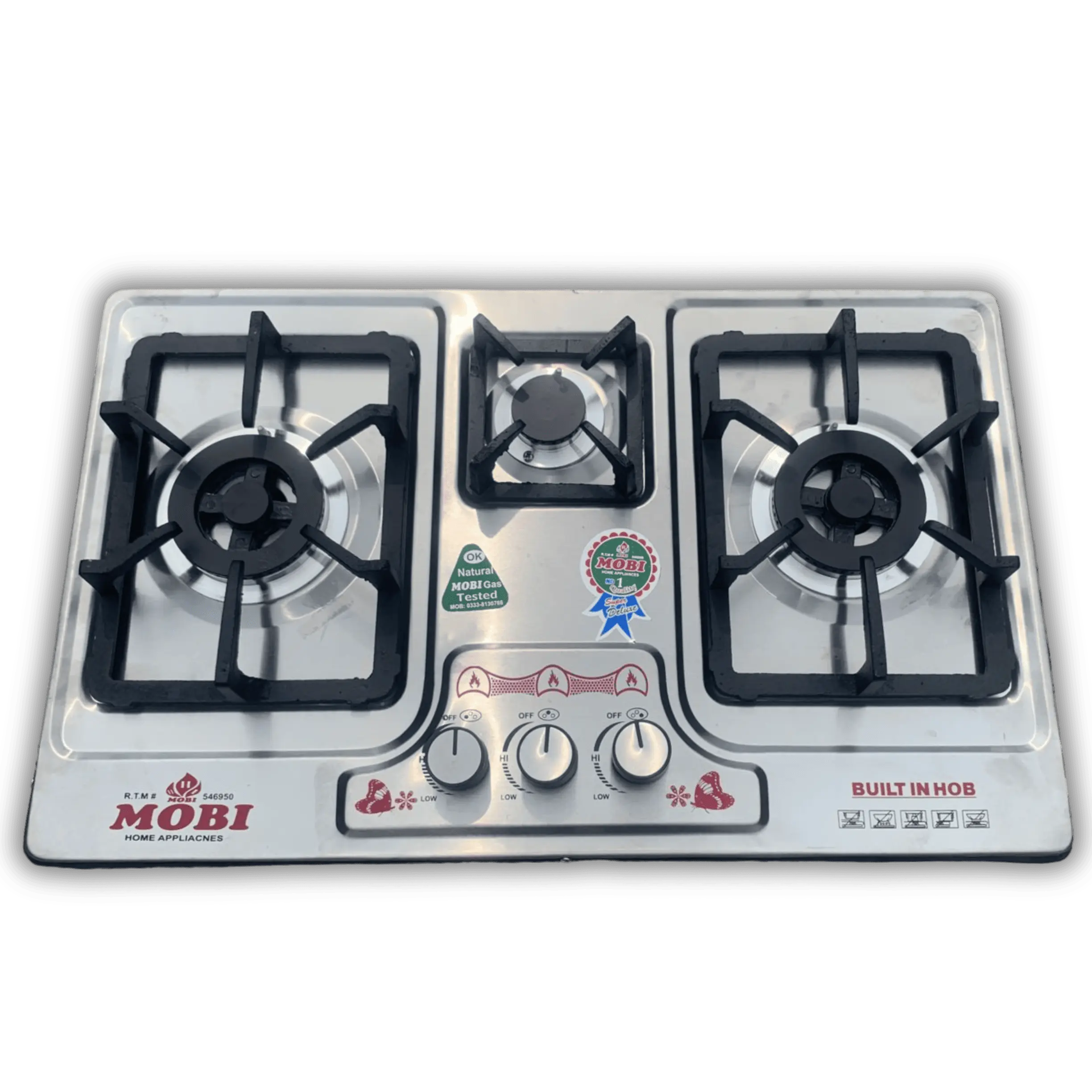 MM300 Heavy-Duty Hob – Strong Body, Sturdy Jali, High Weight Capacity Mobi Gas