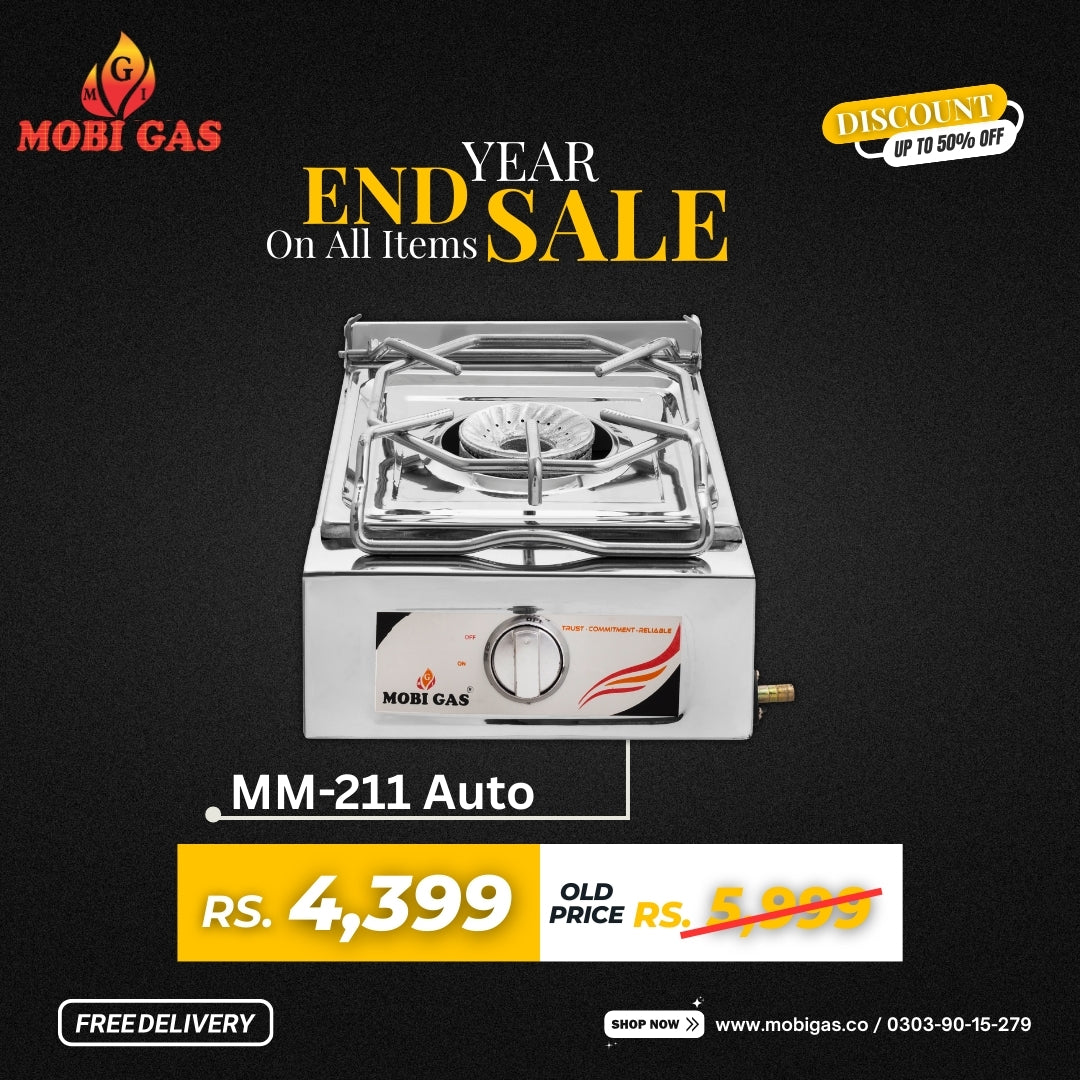 MM-211 AUTO Year-End Mega Sale – Gas Stoves Up to 50% Off