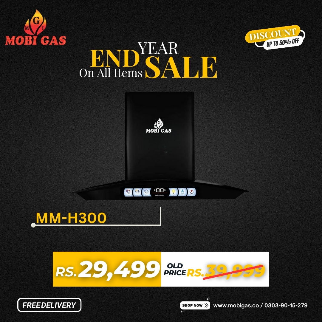 Year-end sale kitchen hood up to 50% off – MobiGas premium kitchen hood discount