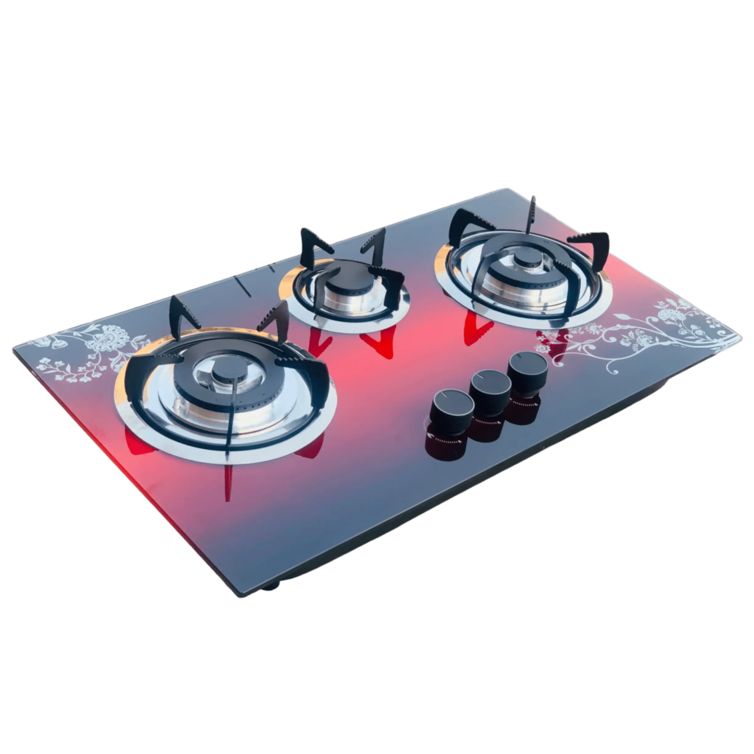 Top Quality 3-Burner Glass Hob Stove by Mobi Gas – Durable, Stylish, Auto Ignition Mobi Gas